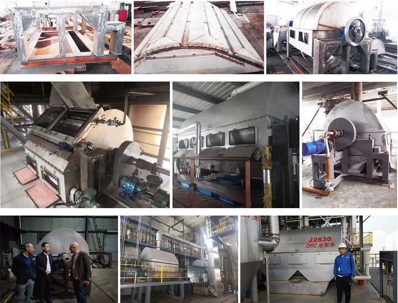 Main Parts of Rotary Cooling Drum Flaker Main Parts of Rotary Cooling Drum Flaker
